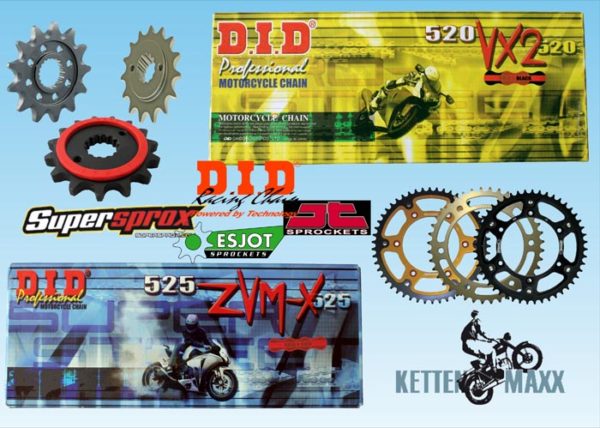 DID-Kettensatz-BMW-F-650-GS-Dakar-99-07-DID-520VX2-Kette-Silentritzel