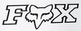 Fox nalepka Tdc Fheadx (black)-15cm