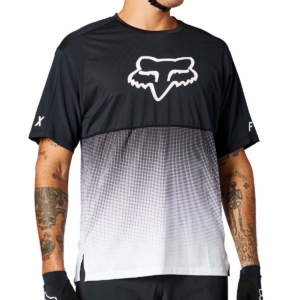 FOX MTB DRES Flexair-BELO/ČRNA