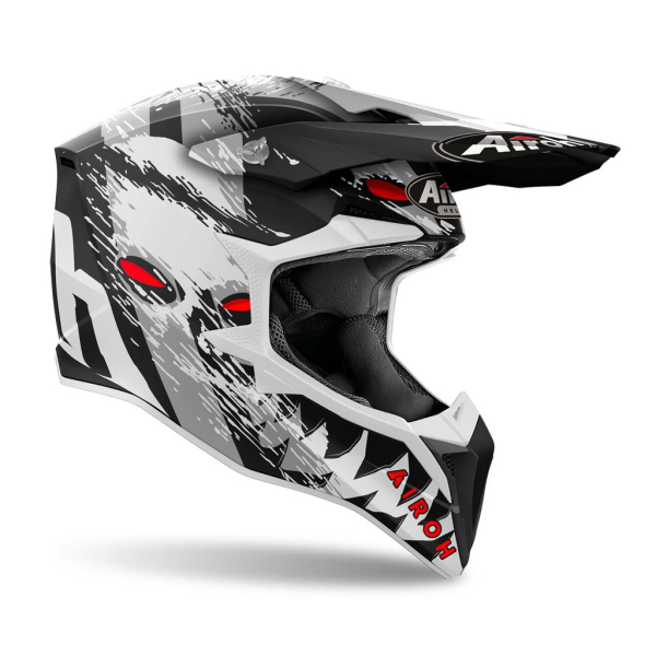 AIROH Motocross Helm Wraaap Demon AIROH Motocross Helm Wraaap Demon
